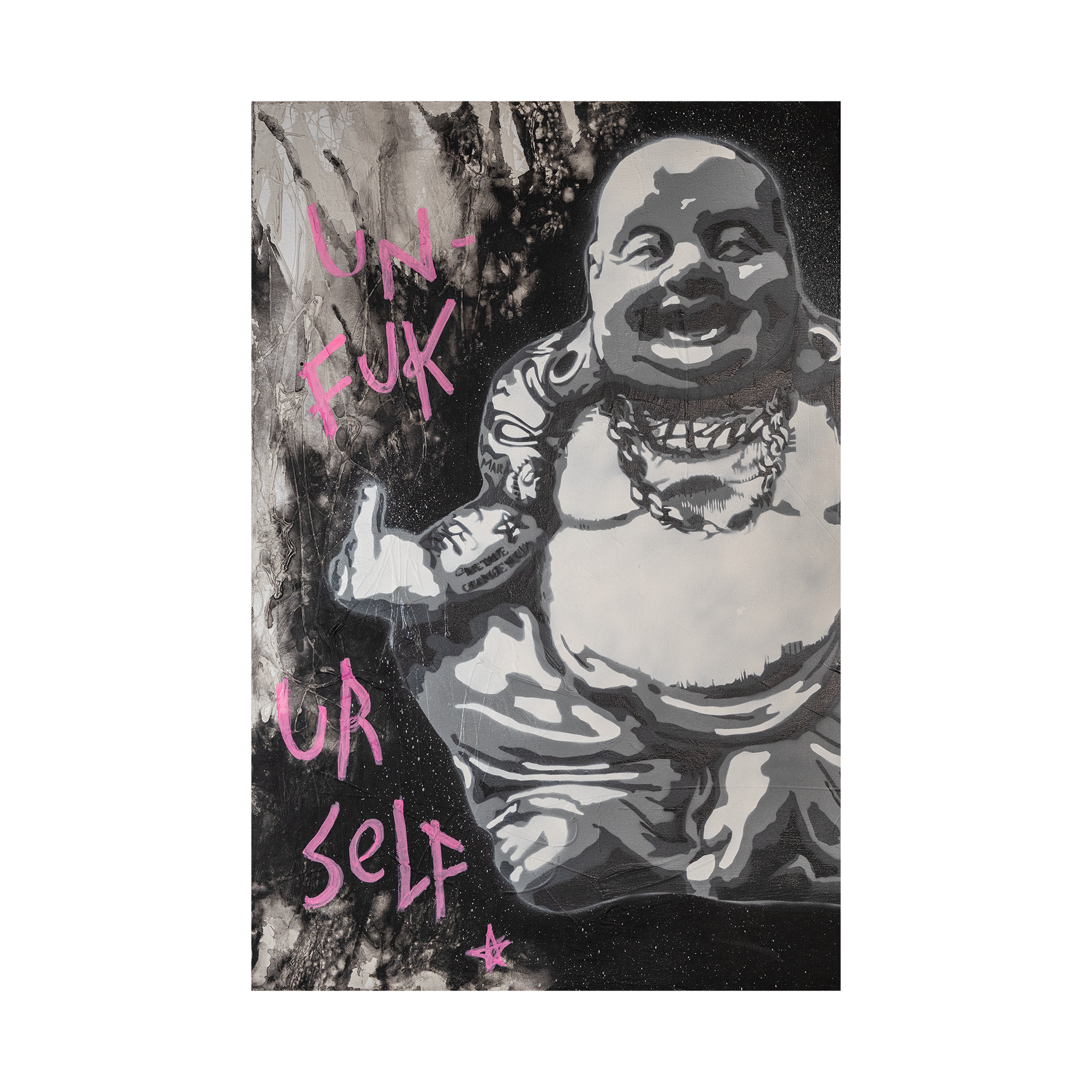 UFY Gangsta Buddha Splatter