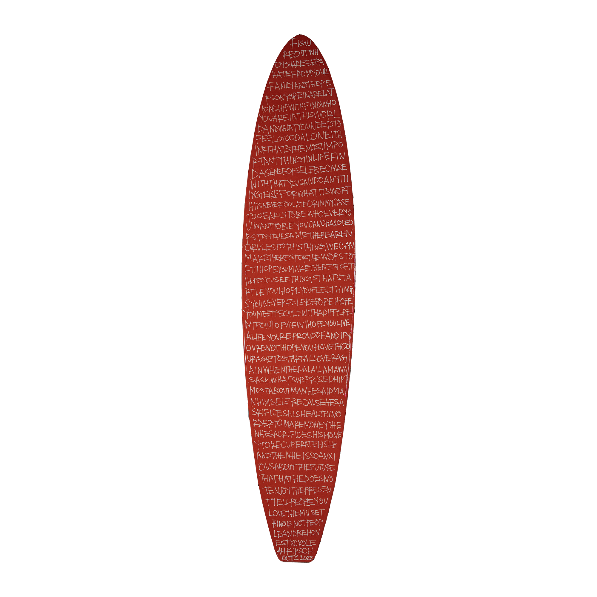 Red Surfboard